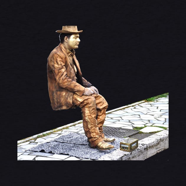 Take a Seat! StreetArt Tshirt Design by iNukeTshirts